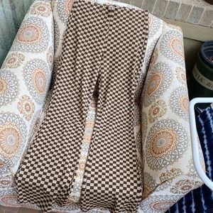 Urban Outfitters Flare Checkered Pants // worn once, size Large